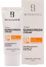 ضد آفتاب رنگی بیزانس مناسب پوست خشک و حساس +SPF50 - تصویر 3