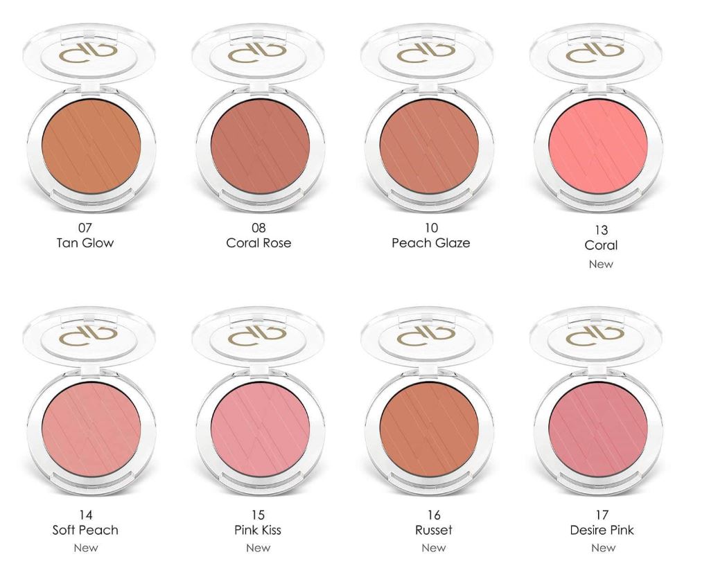 رژگونه پودری گلدن رز رژ گونه پودری گلدن رز - Golden Rose Powder Blush - تصویر 1