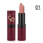 رژلب جامد گلدن رز  Velvet Matte - تصویر 15