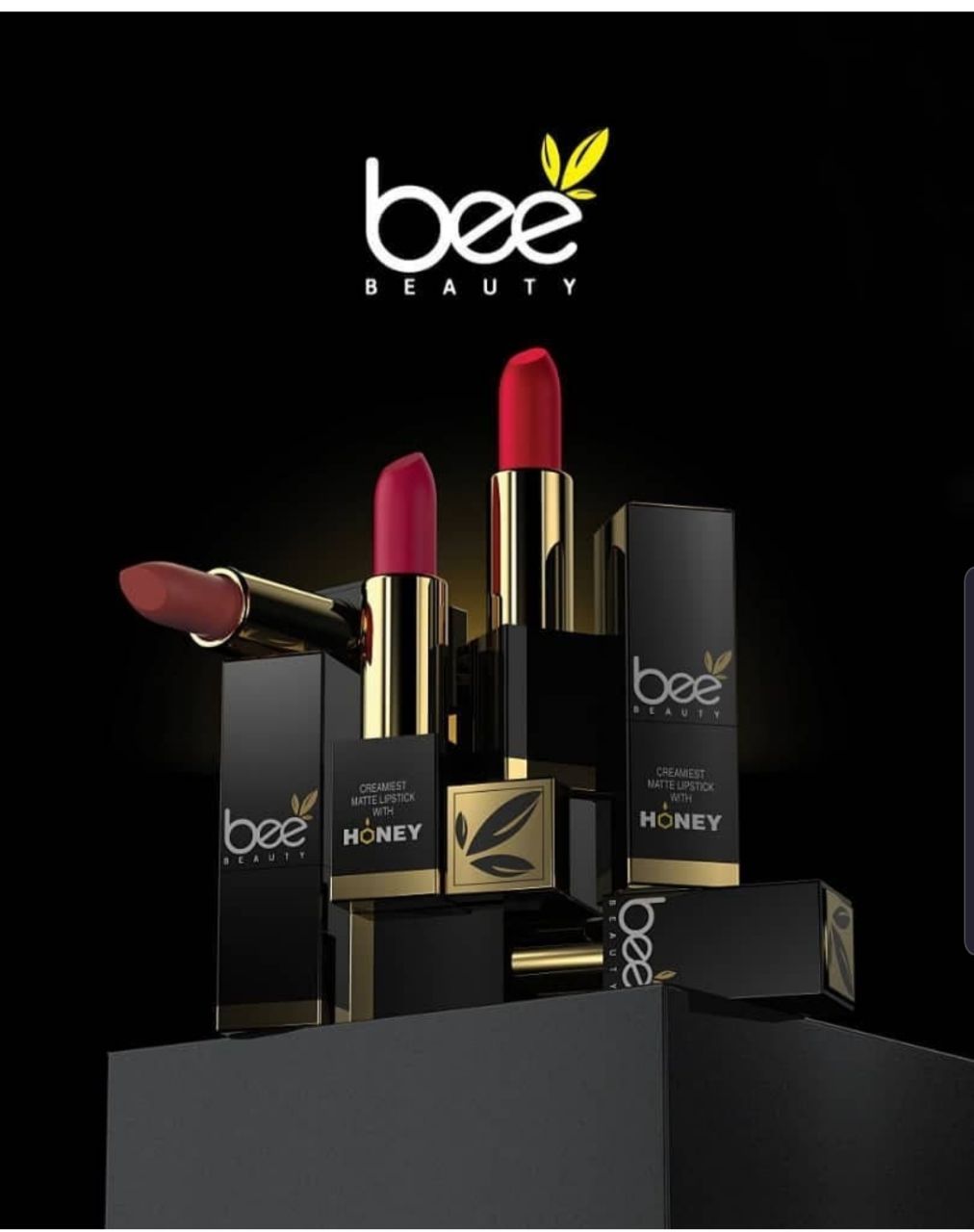 bee-lipstick1 رژلب جامد بی بیوتی - Bee - تصویر 1