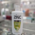شامپو  ضد شوره و تقویت مو  زینک 680 میل مدل Active Fresh