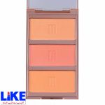 پالت رژگونه ۳ رنگ شماره ۴۱۰ میچانو - Michano Blush Palette 410